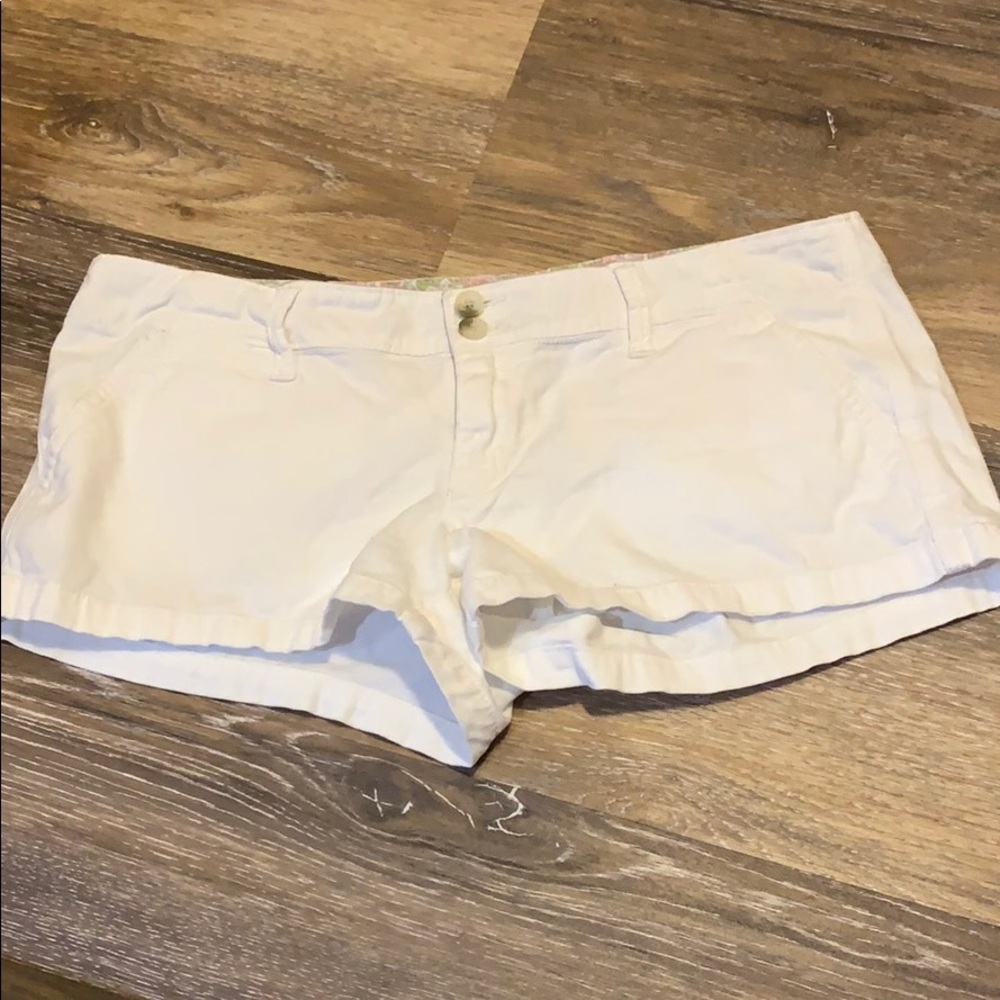White Shorts